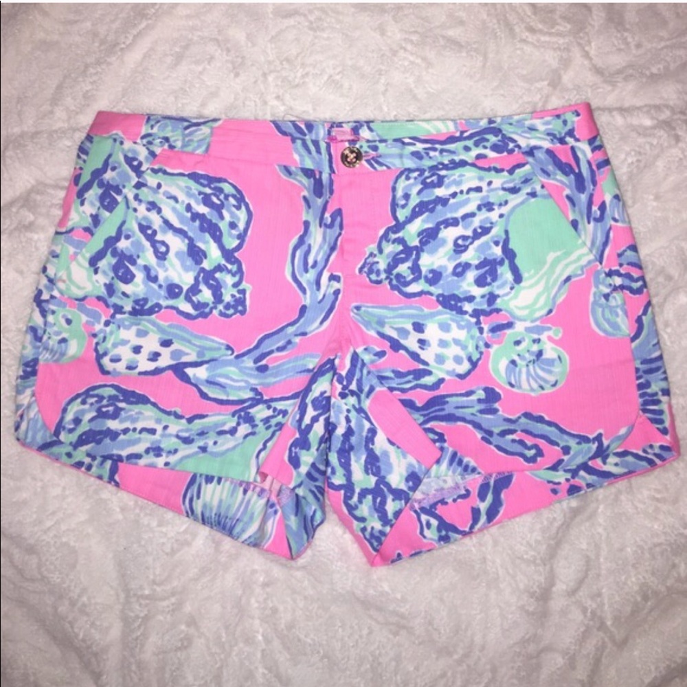 Lilly Pulitzer - Pink Blue  - The Addie Short